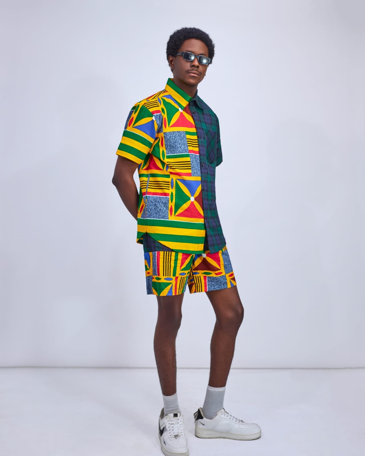 Kente Collab Club (Shirt/Short)