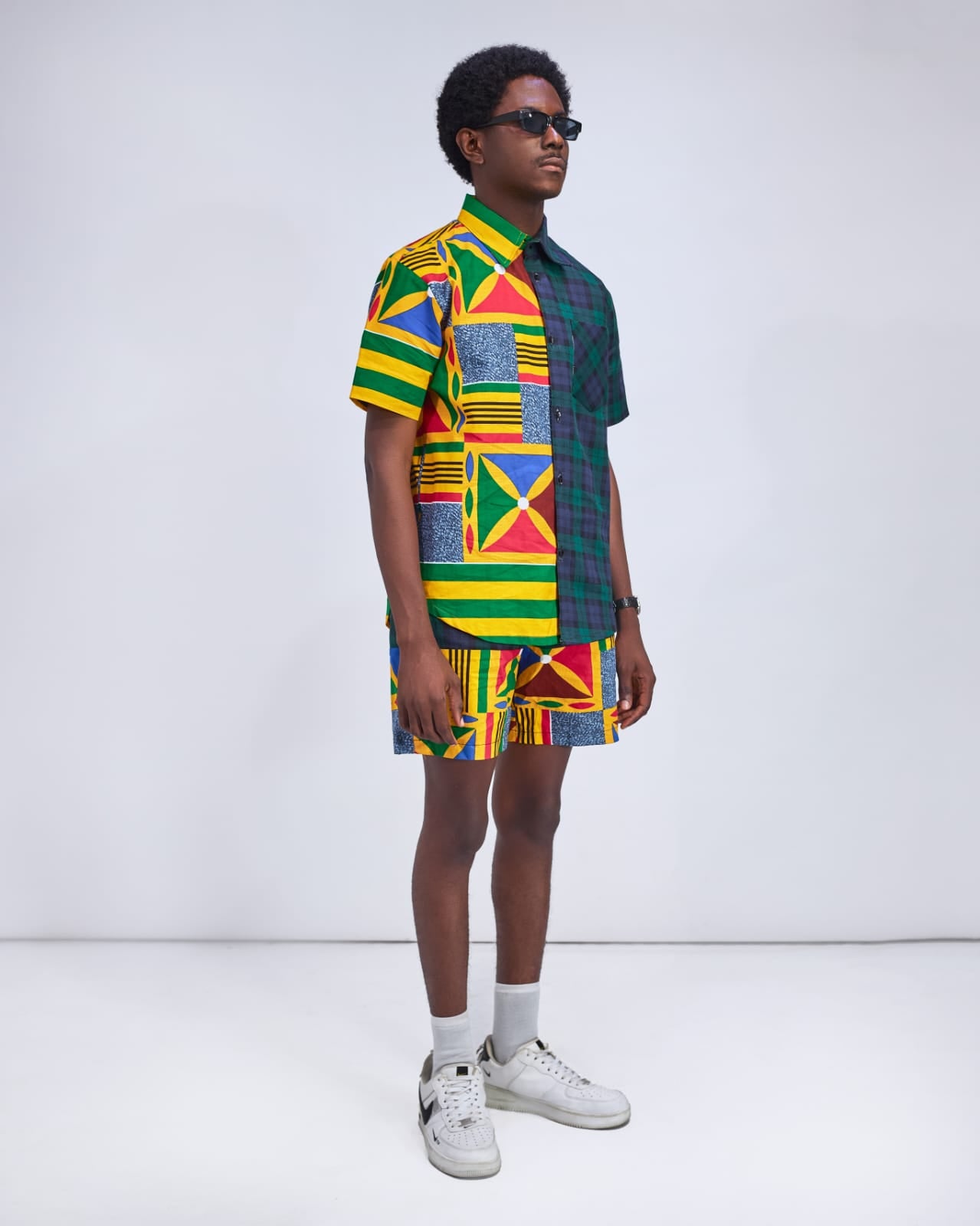 Kente Collab Club (Shirt/Short)
